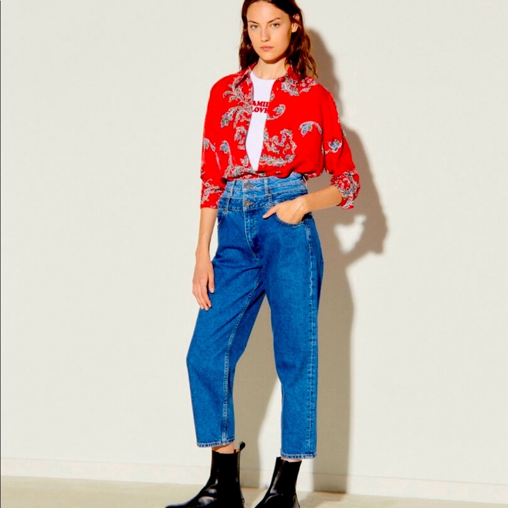 SANDRO Jeans mom Trompe